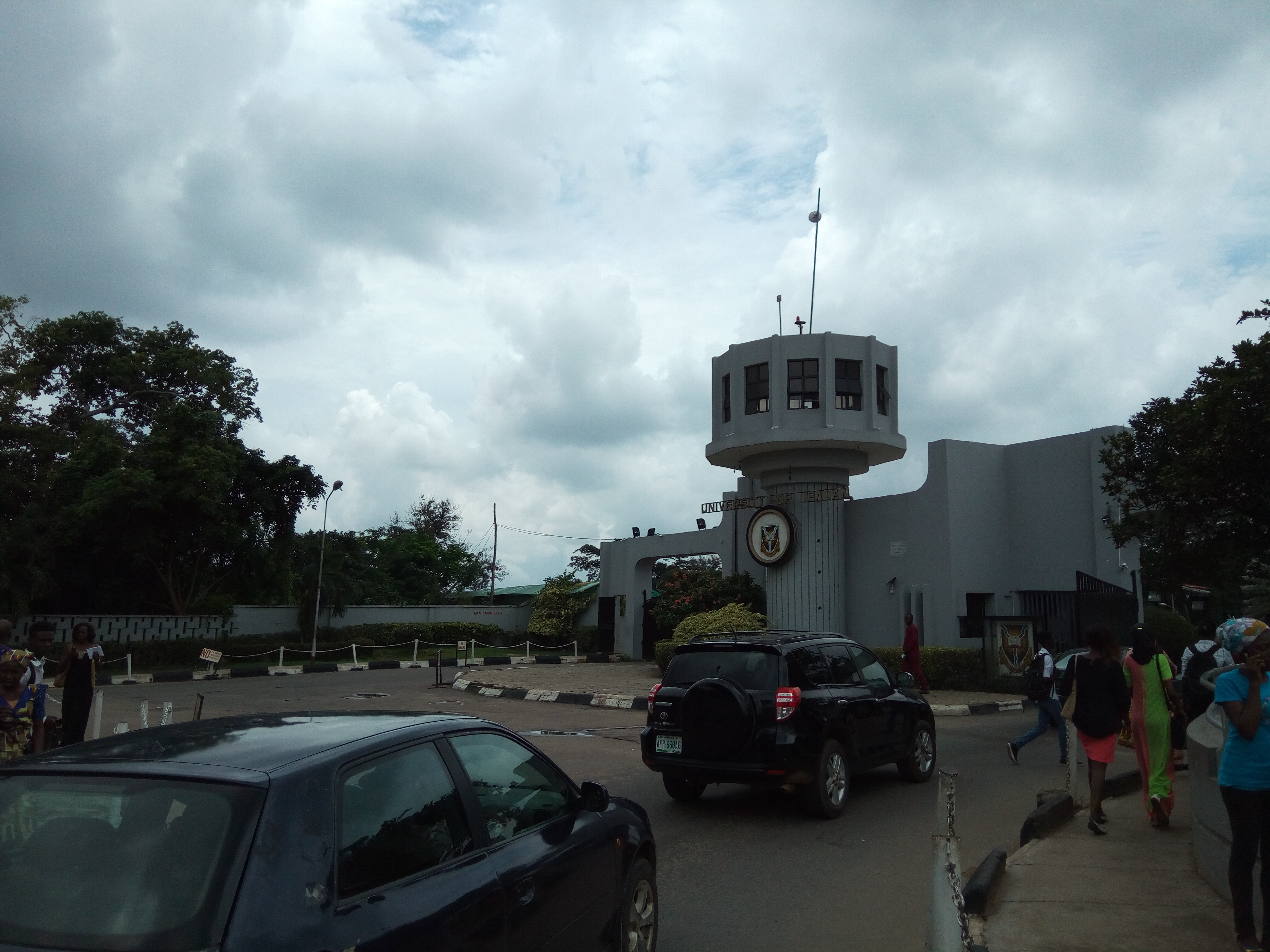 At the Gates of University of Ibadan